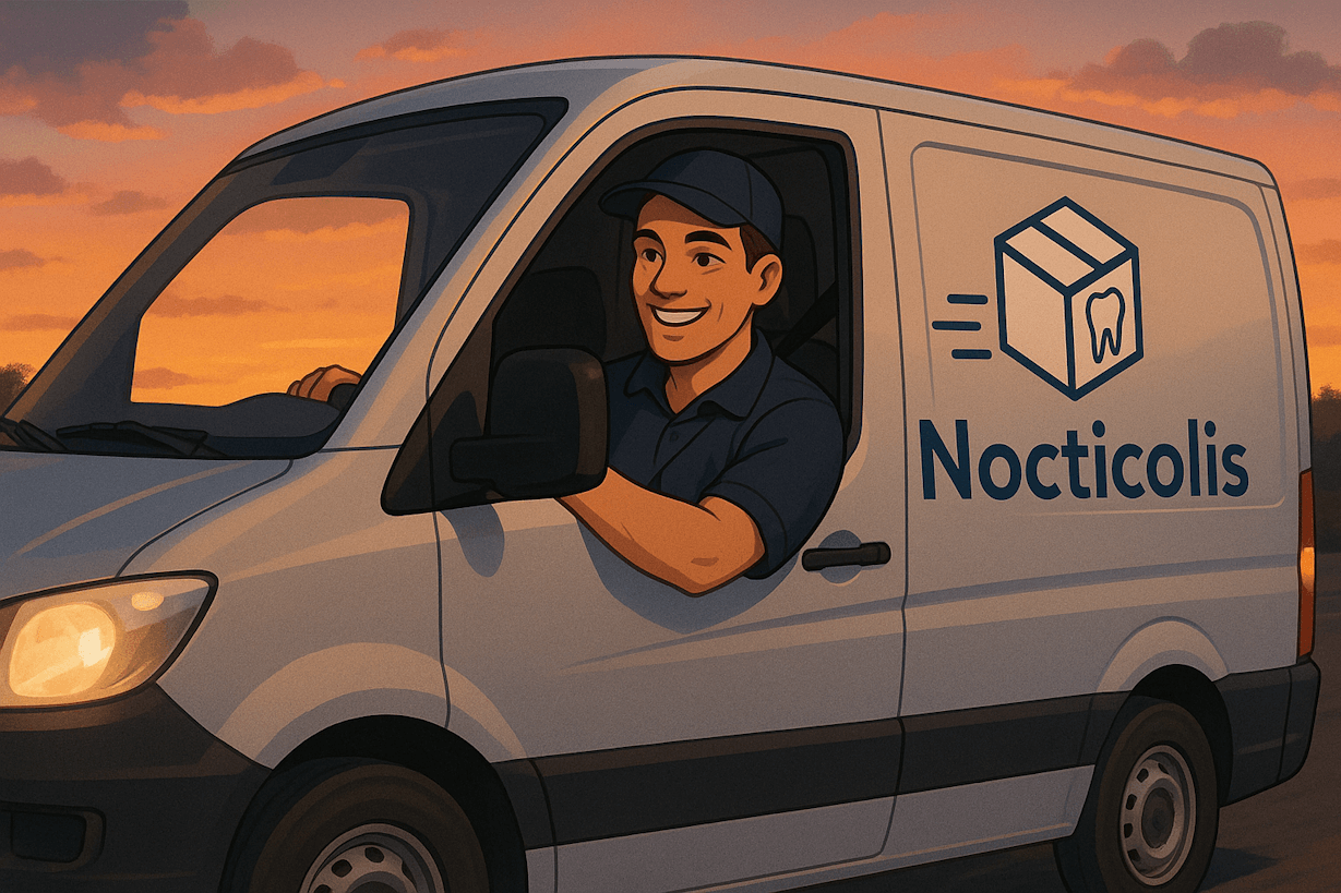 Nocticolis camion transport logo
